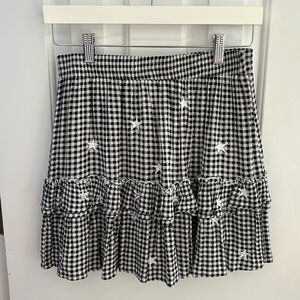 Storia Gingham Skirt